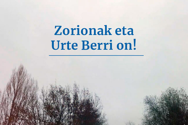 Zorionak eta Urte Berri on!